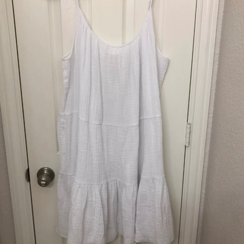 NWT H&M white babydoll dress
